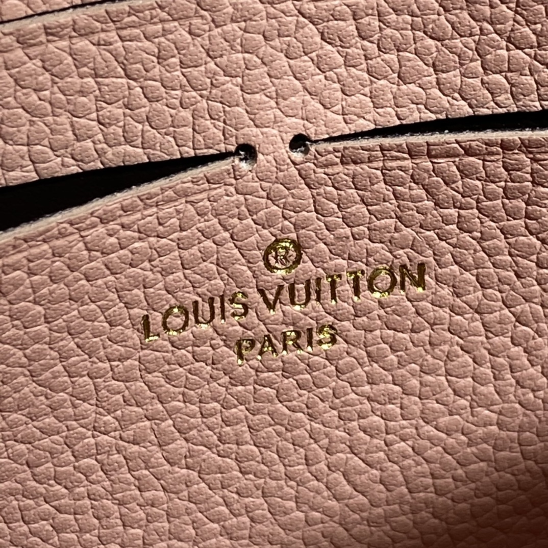 Louis Vuitton VAVIN CHAIN WALLET Handbag Monogram Empreinte M67841 Pink